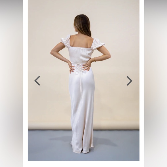 Verge Girl satin maxi dress - Picture 3 of 4